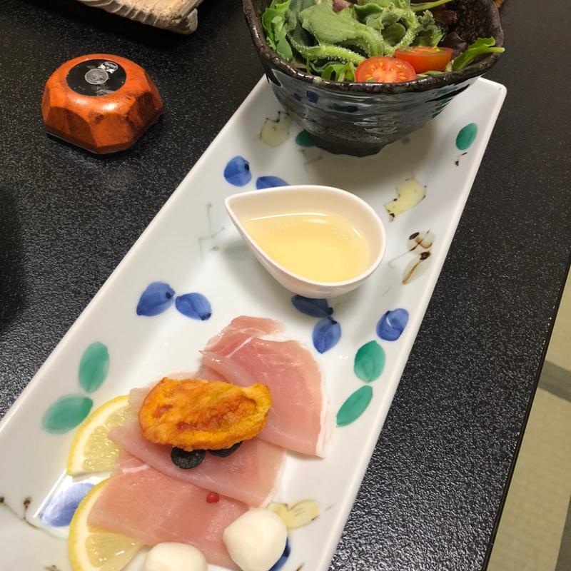 中皿(心に咲く花 古久家)