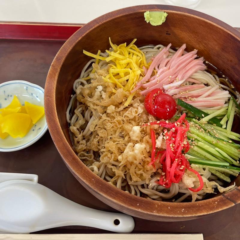 冷やしたぬきそば(砂場道 )