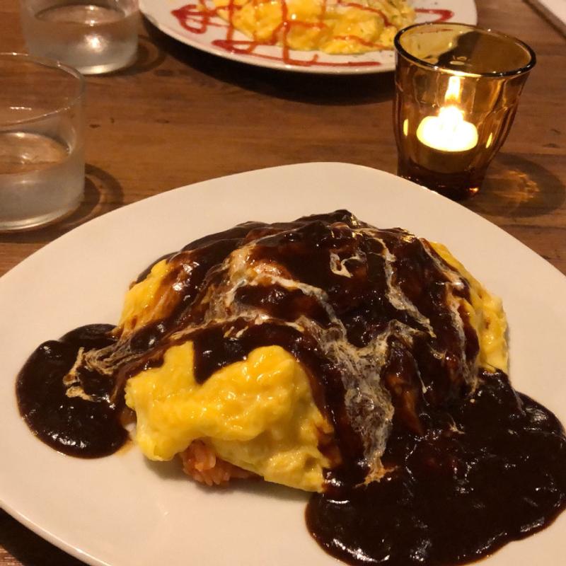 デミグラスオムライス(molly)