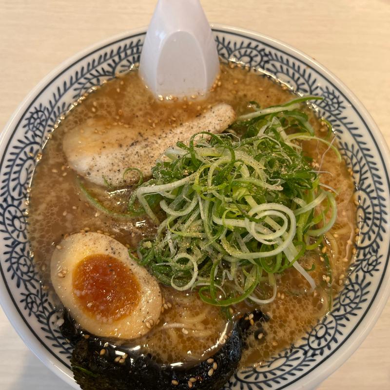 どっかんねぎ醤油とんこつ(丸源ラーメン 土浦店 )