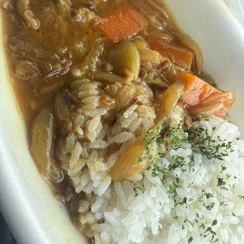 牛すじカレー(道の駅 とうじょう)
