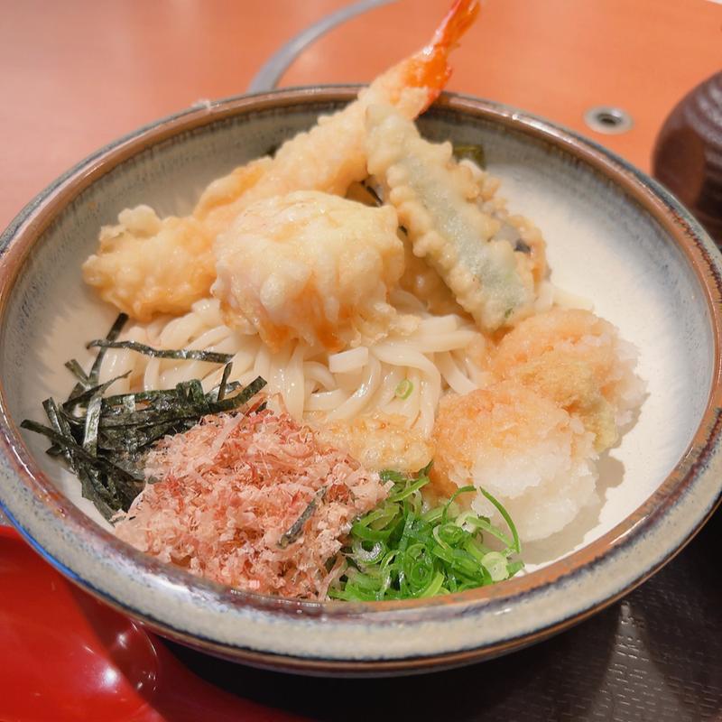 大海老天 おろしうどん(和食さと 招提南店)