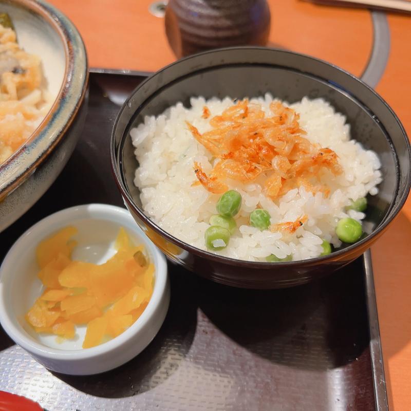 豆ごはん(和食さと 招提南店)