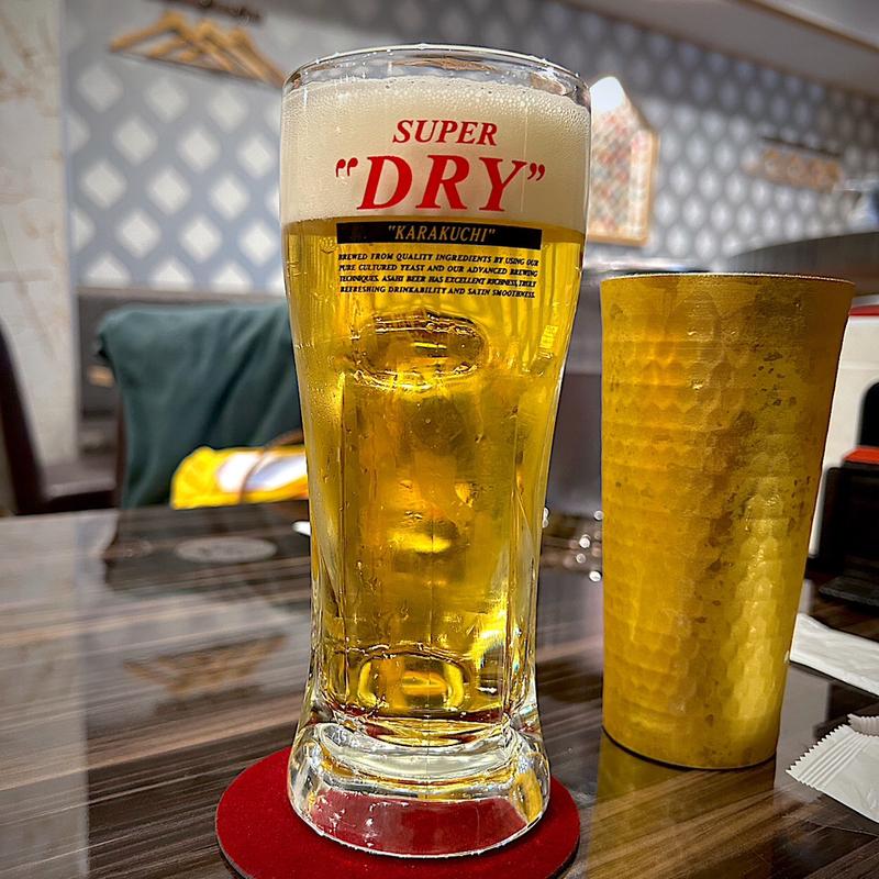 生ビール(Tandoori Nights)