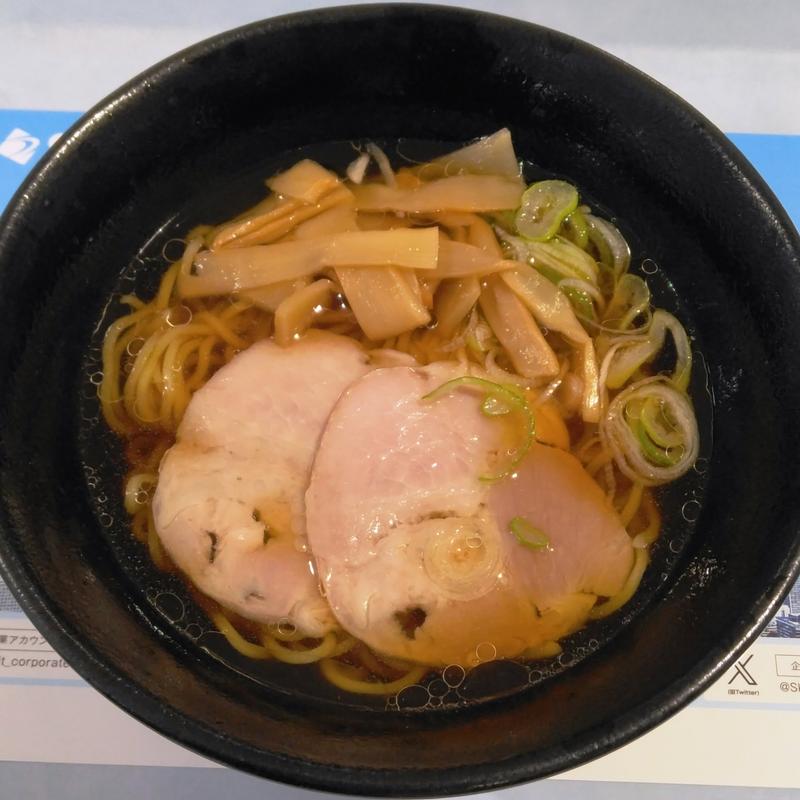 醤油ラーメン(東京科学大学つばめ生協すずかけ台食堂)
