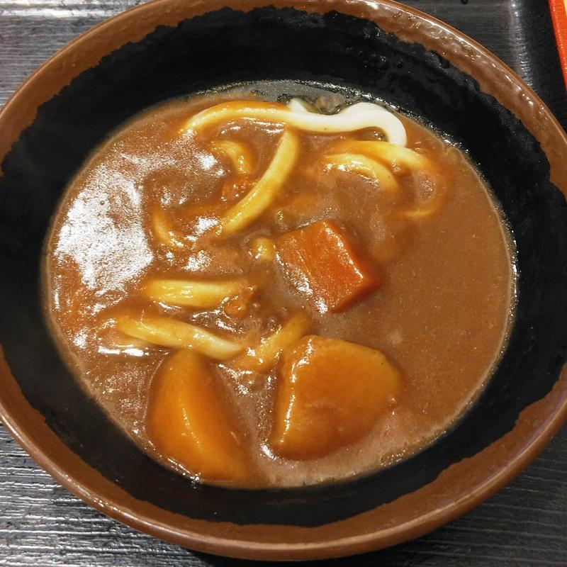 カレーうどん(小)(本場さぬきうどん めりけんや 武蔵小杉店)