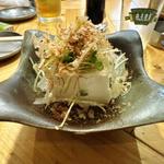 薬味たっぷり冷奴(大衆酒場 チャン栓チャン)