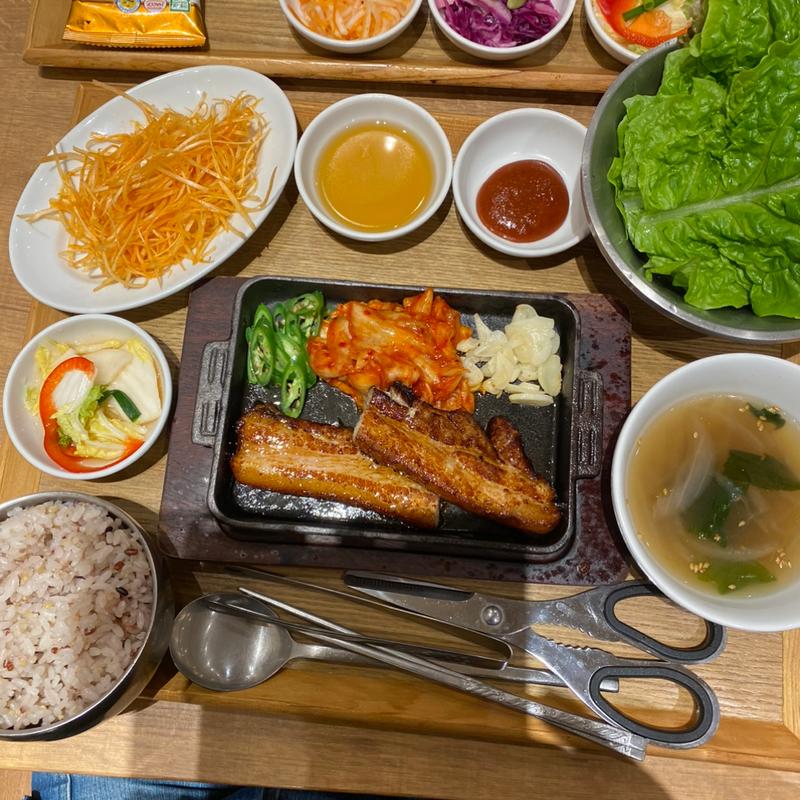 サムギョプサルセット(vegegoオヌレシクタン＆カフェ ららぽーと堺)