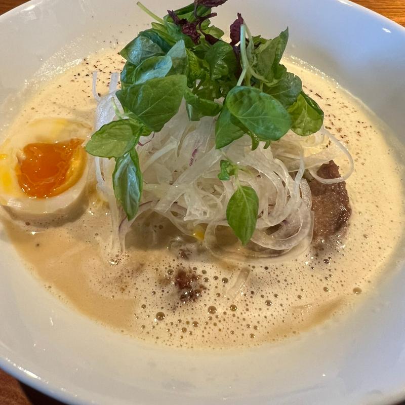 鶏白湯ラーメン(房舎)