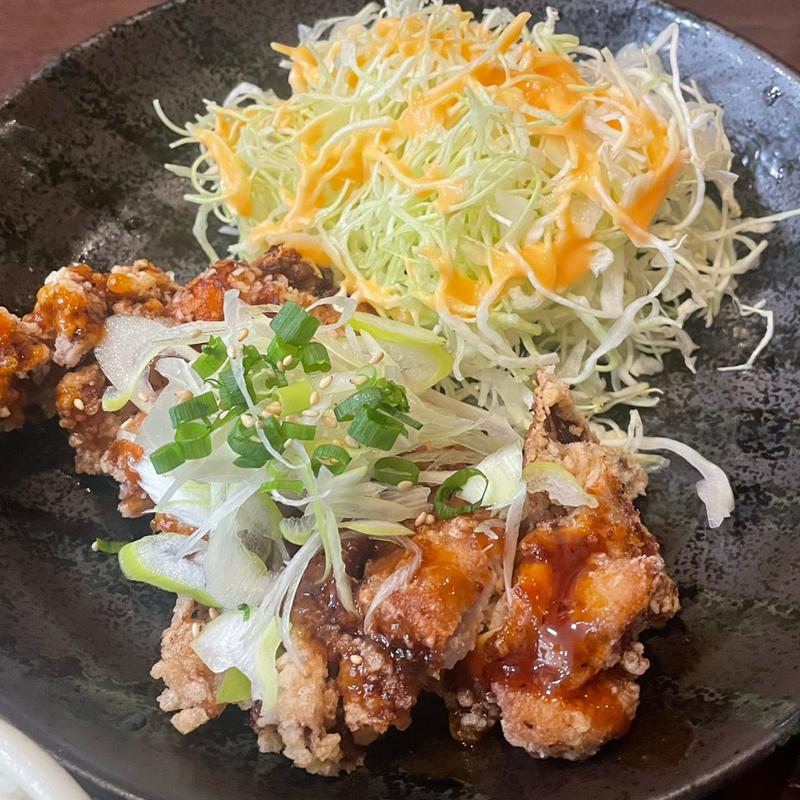 鶏もも肉の山賊焼き定食(とり鉄 赤坂店)