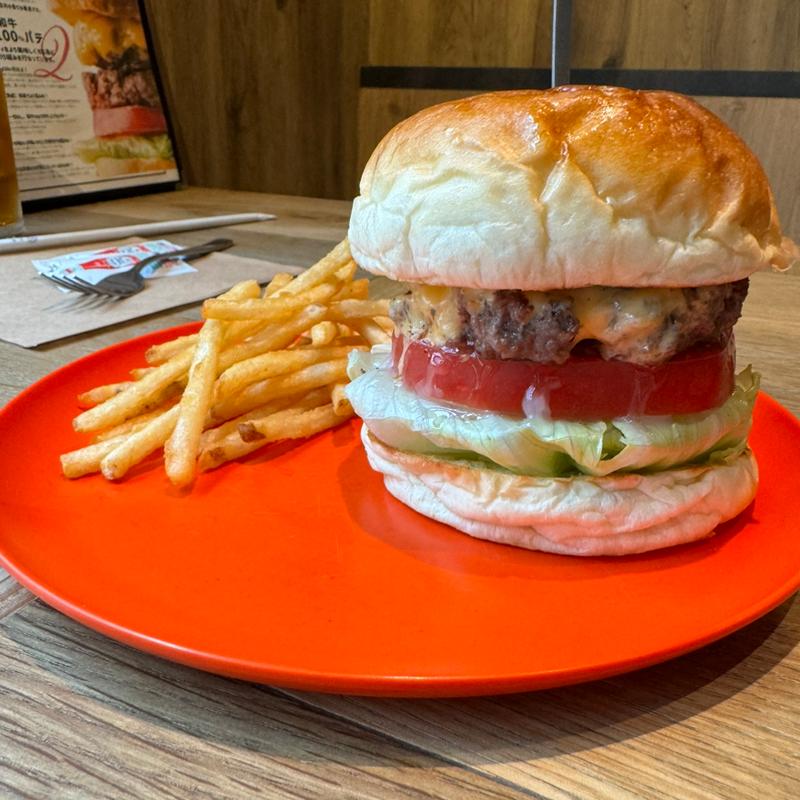 チーズバーガー(OLU BURGER KYOTO/IBARAKI)
