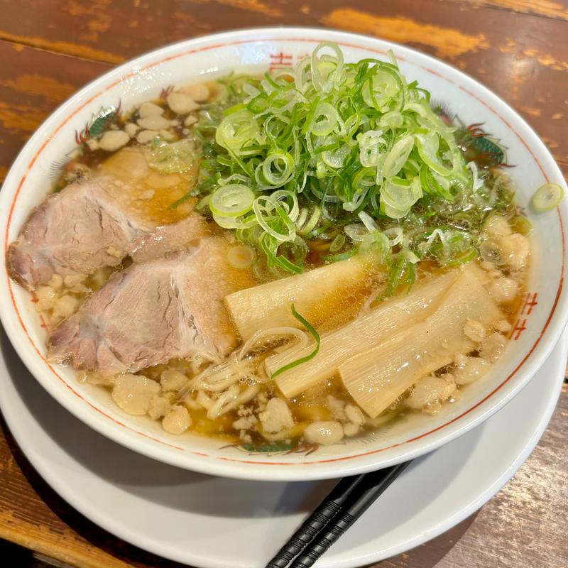 尾道ねぎラーメン(尾道ラーメン 丸ぼし)