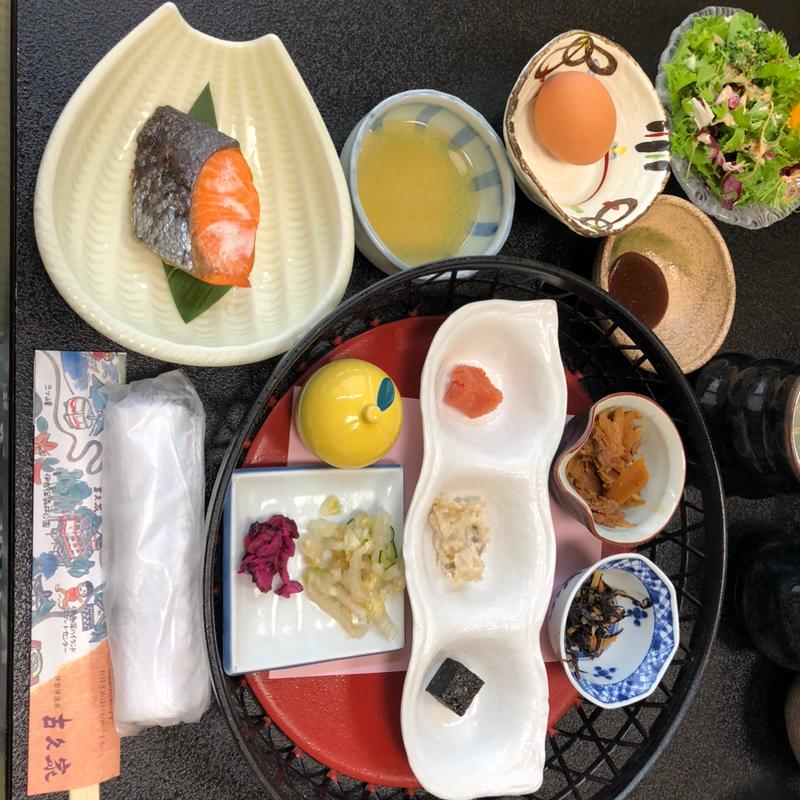 朝ごはん(心に咲く花 古久家)