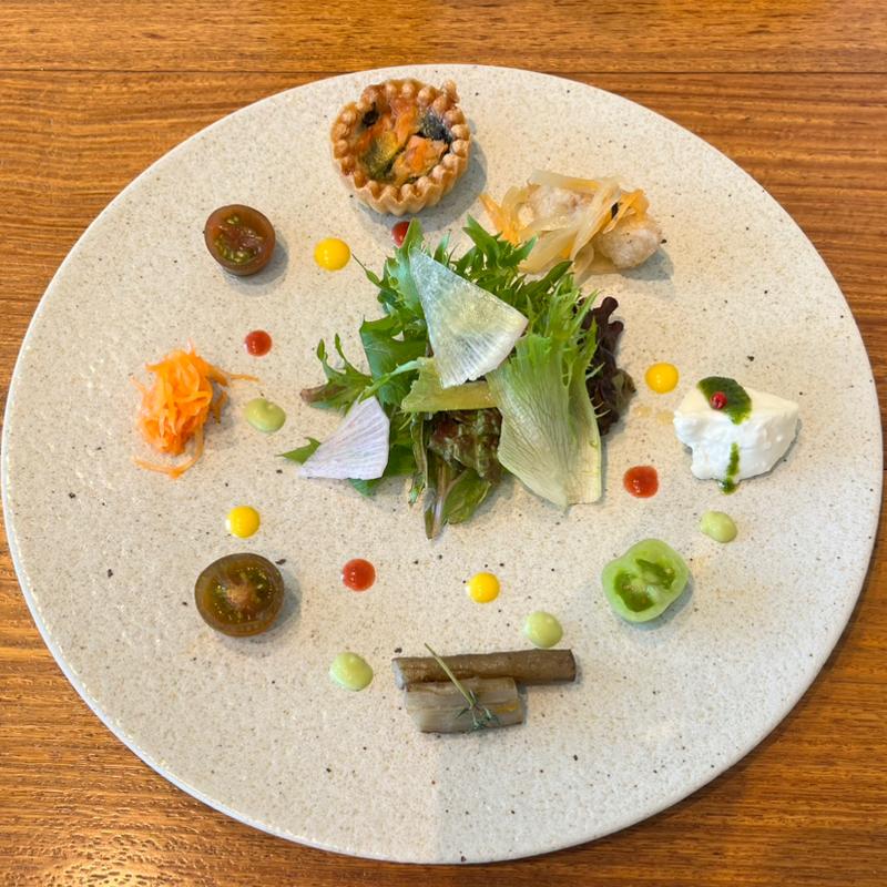 シェフのきまぐれ3種類の前菜盛り合わせ(リストランテ フィッシュボーン)