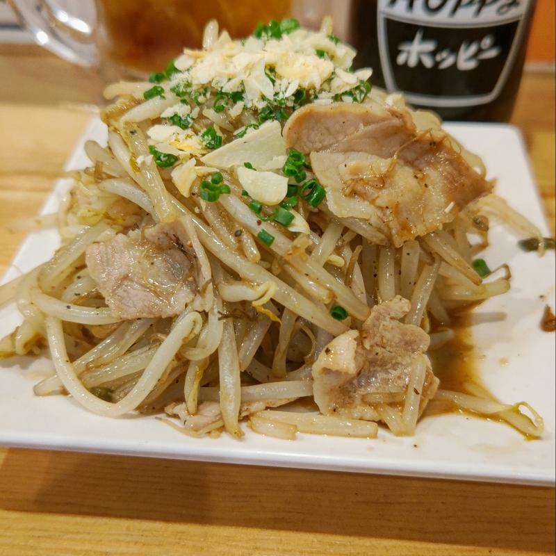 塩だれ肉もやし(国民酒場 じぃえんとるまん 関内マリナード店)