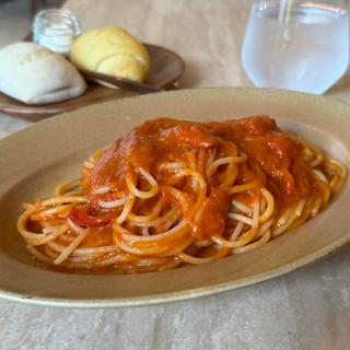 高糖度トマトのポモドーロ・フレスカ・スパゲッティ(CUCINA Pagina （クッチーナ パージナ）)