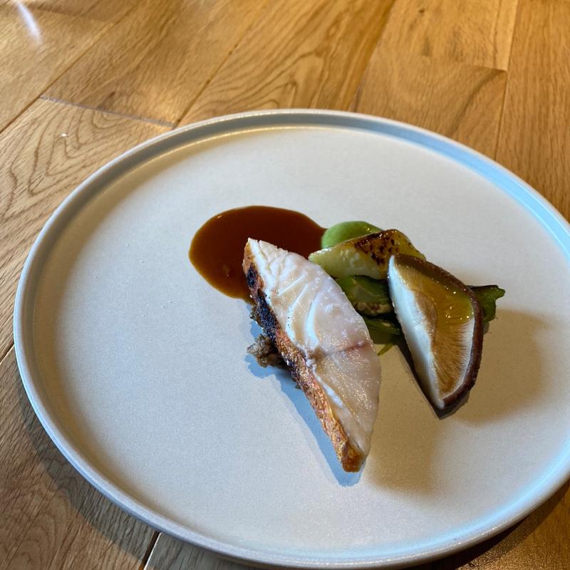 アカマチと椎茸(Areko)