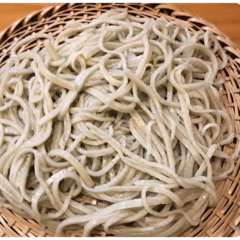 ざるそば(蕎麦と燗酒はかりめ)