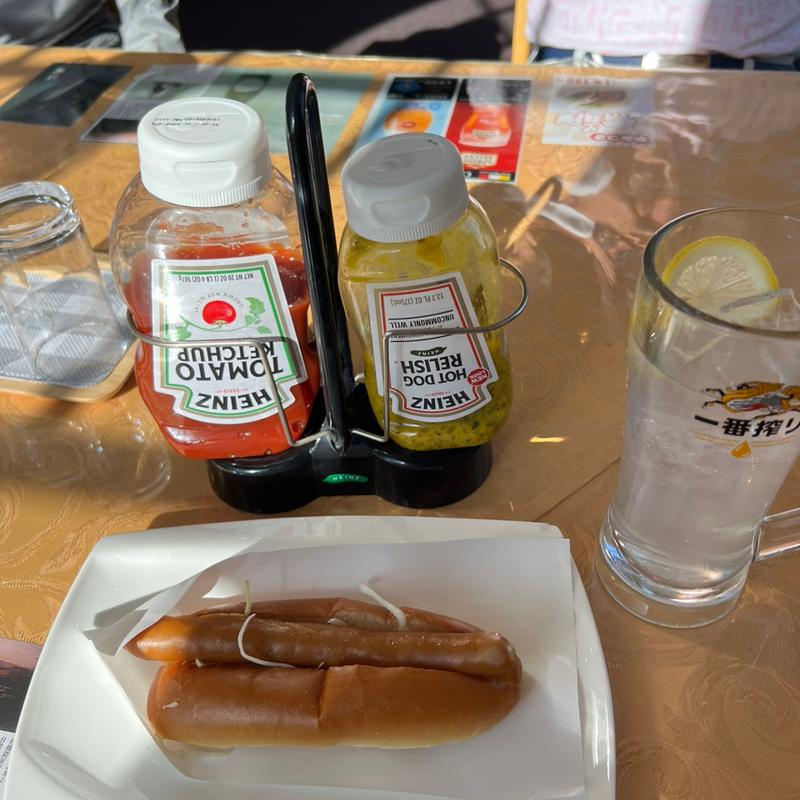 ホットドック　レモンサワー(ウィンザーパークゴルフ&カントリークラブ （ウィンザーパークゴルフ&CC）)