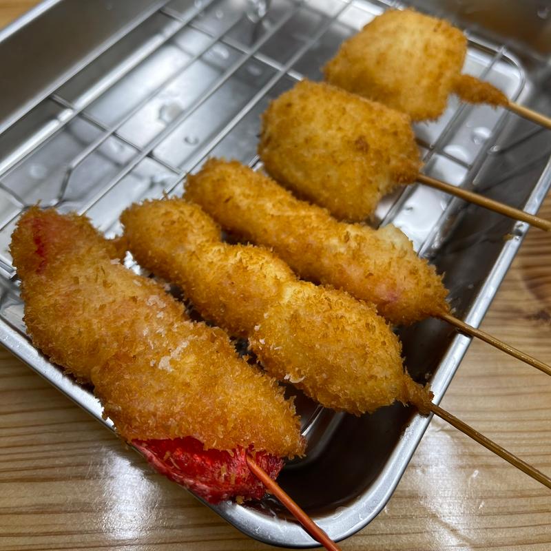 串カツ(串かつおうじ なんば千日前店)