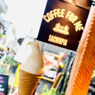 和三盆みるくソフト(猿田彦珈琲 吉祥寺 井の頭公園前店/SACHIOPIA COFFEE)