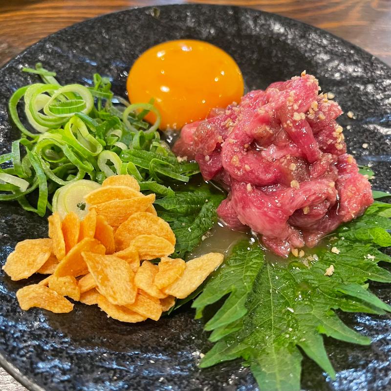 塩タンユッケ(しじみ炊き肉 くにき難波店)