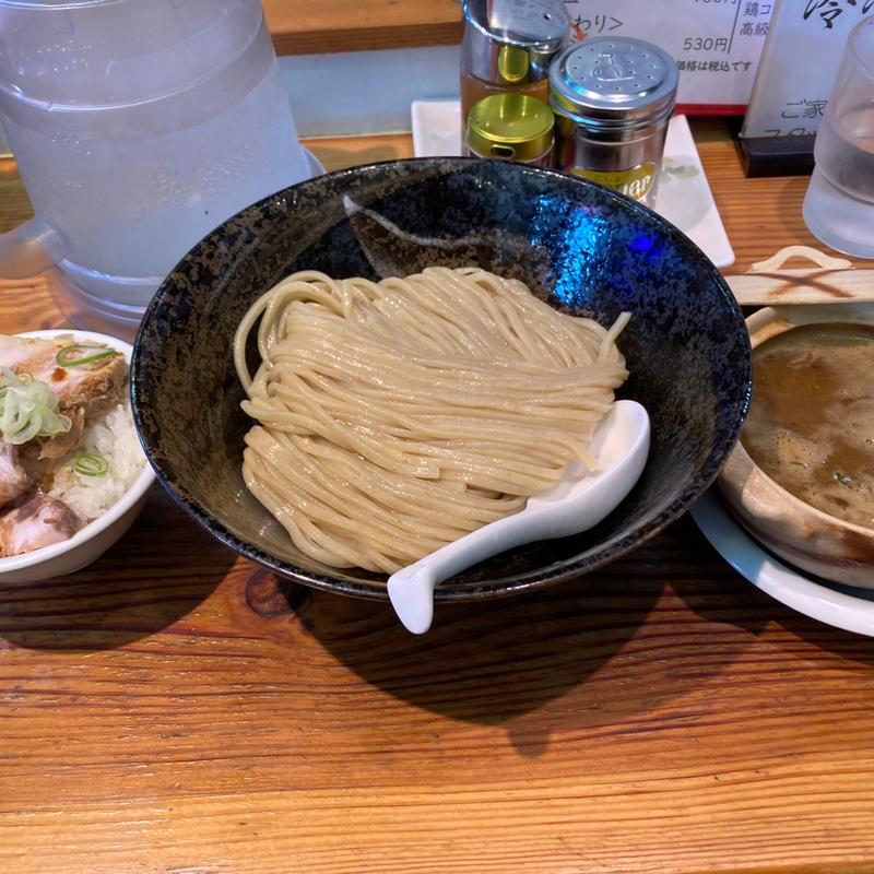 朝ラー定食　ラーメンを和牛つけめんへ変更(らーめん 芝浜)
