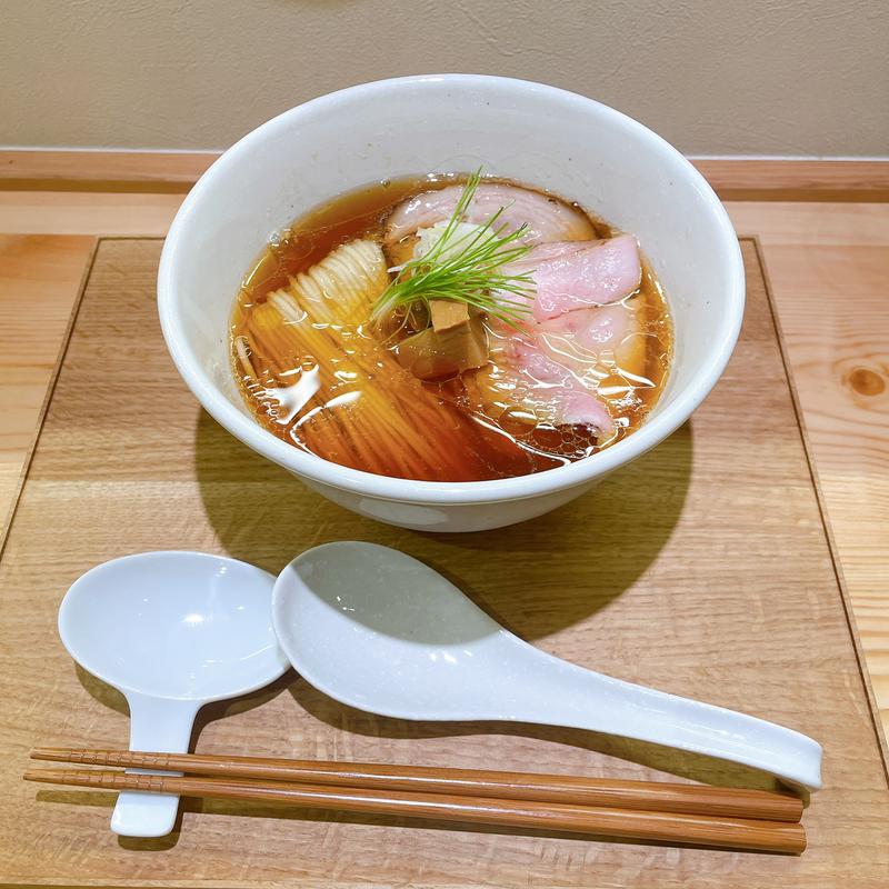 香る鶏醤油らぁめん(せいめん 未さく)