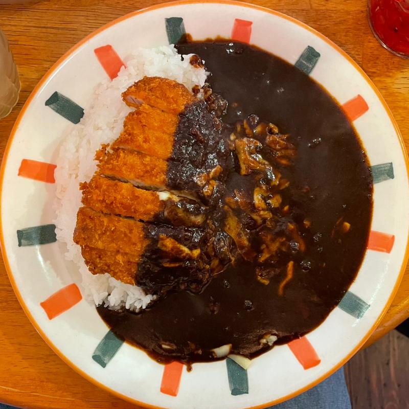 とんかつチーズカレー(博多文化屋カレー店)