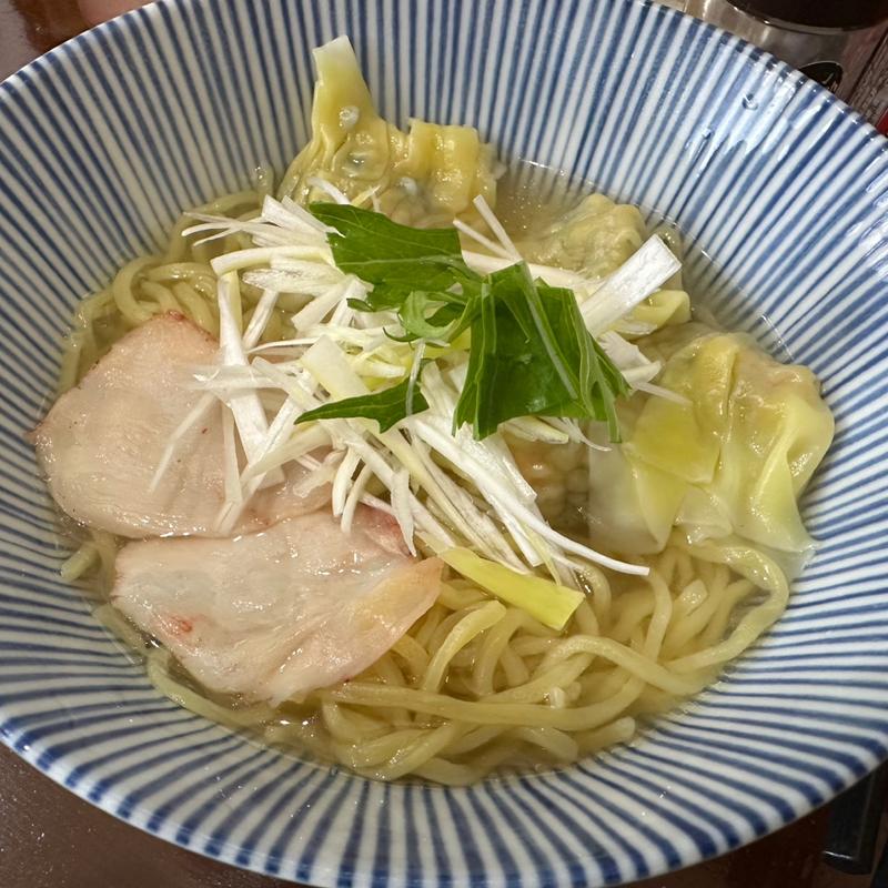 海老ワンタン麺(ワンタン屋 キョウ)
