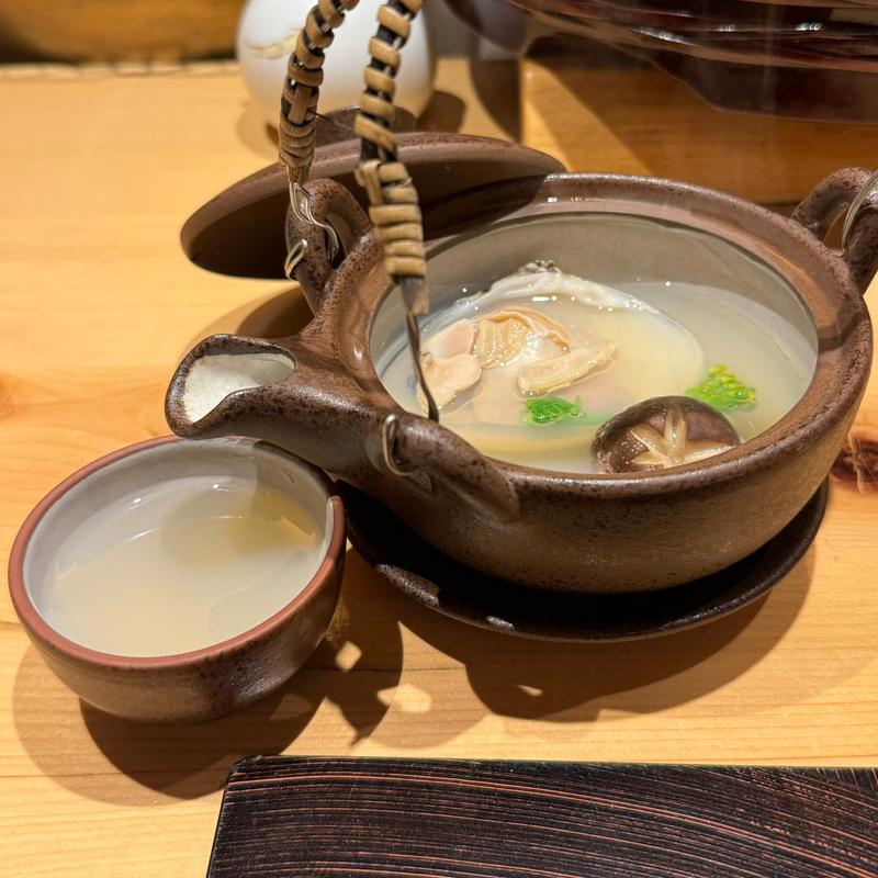 九十九里 汀線蛤の土瓶蒸し(玄水)