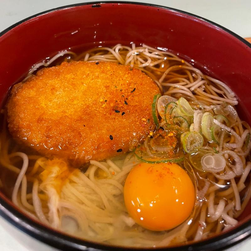 コロッケそば(そば うどん おくとね)