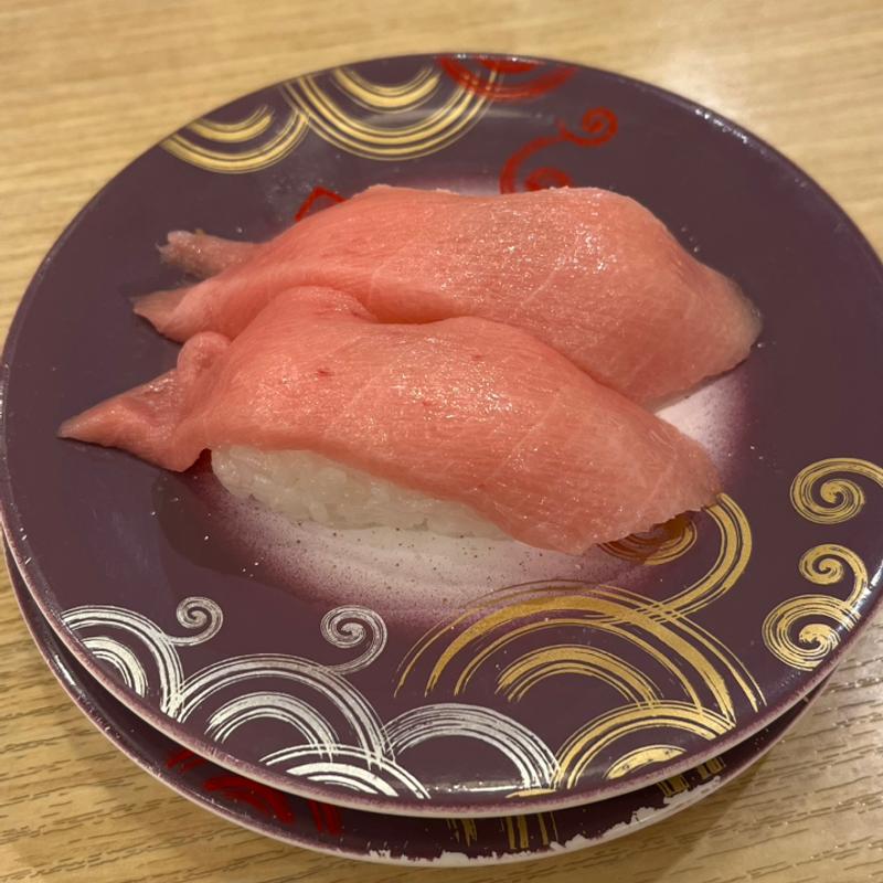 本マグロ　大トロ(回転寿司 トリトン 三輪店)