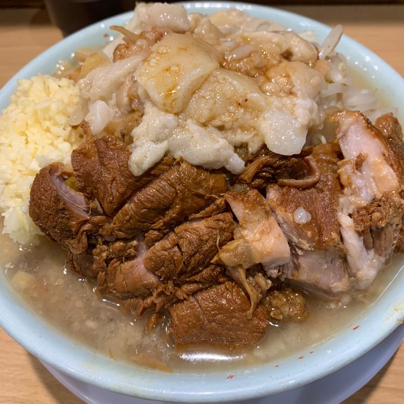 中豚らーめん(豚と脂。)