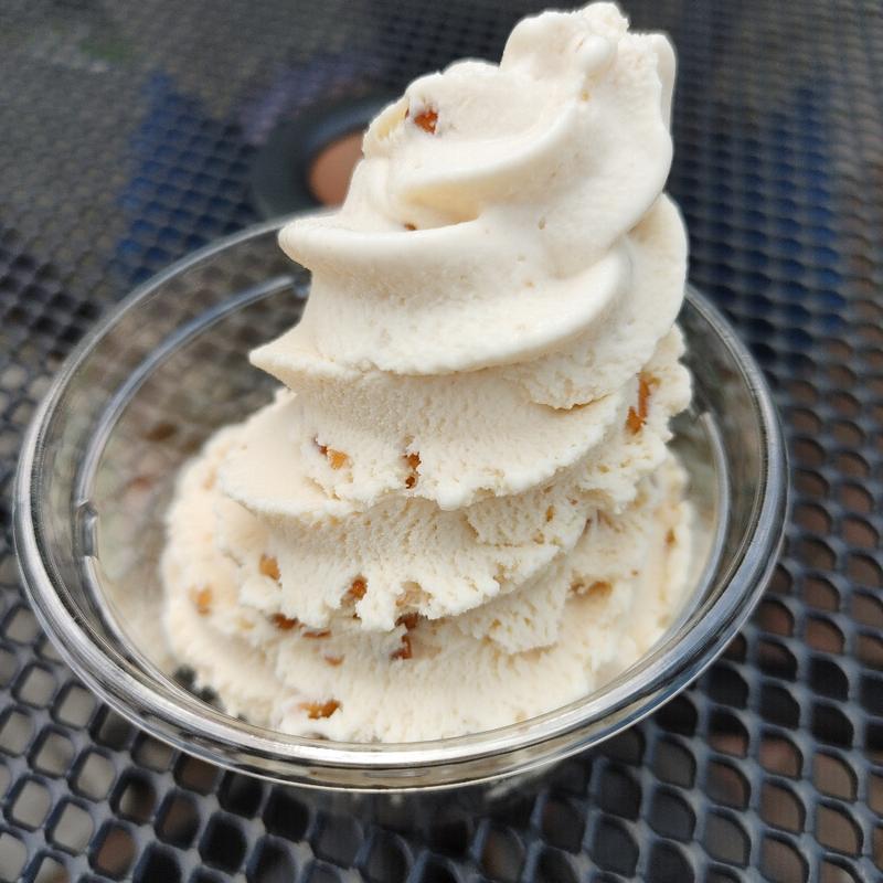 ソフトクリーム 落花生(NIKKE COLTON PLAZA 房の駅)