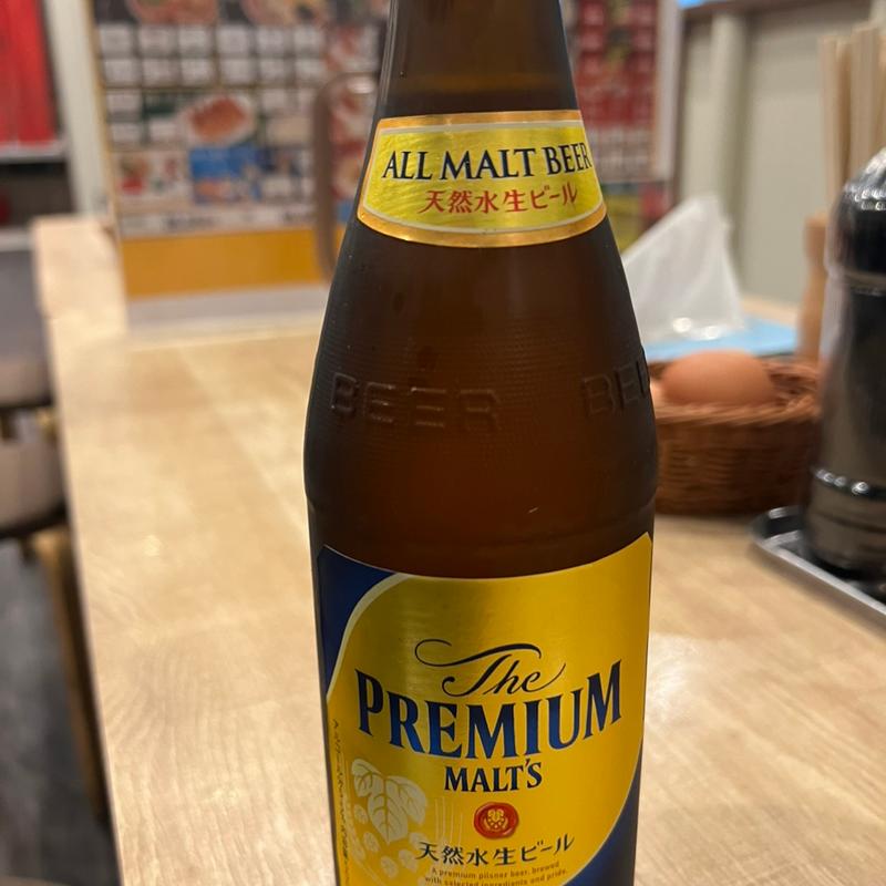 プレミアムモルツ(ラーメン東大 住吉店)