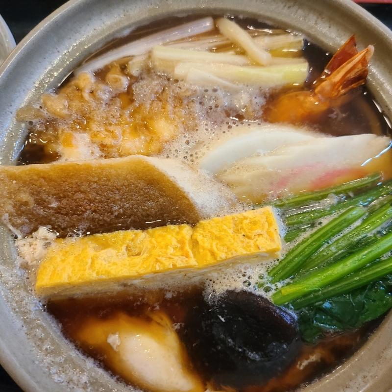 鍋焼きうどん(野毛庵)