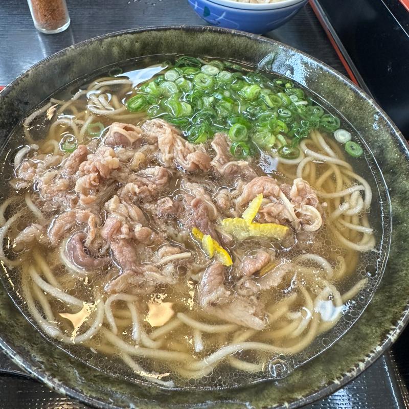 肉そば(道の駅 いながわ そばの館 )