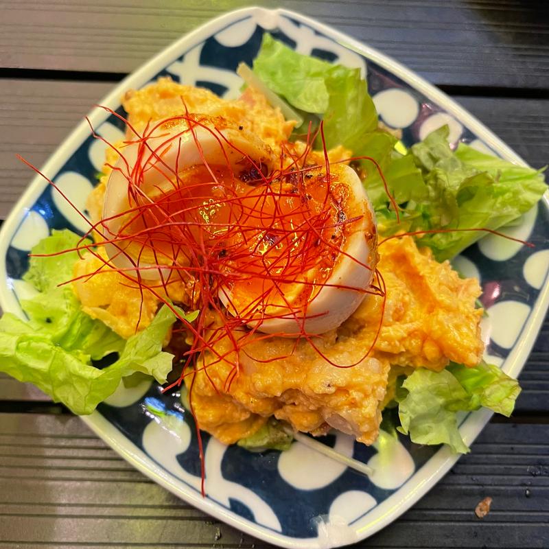 悪魔のポテサラ(大衆酒場ひとめぼれ 難波店)