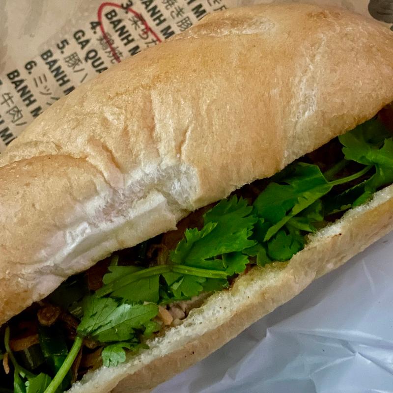 チャーシューバインミー(333 BEER Restaurant (旧名 ベトナムキッチン、BẾP VIỆT ))