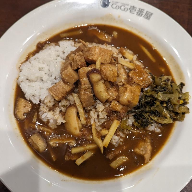 魯肉スパイスカレー（期間限定）(CoCo壱番屋 鶴岡道形店 （ココイチバンヤ）)