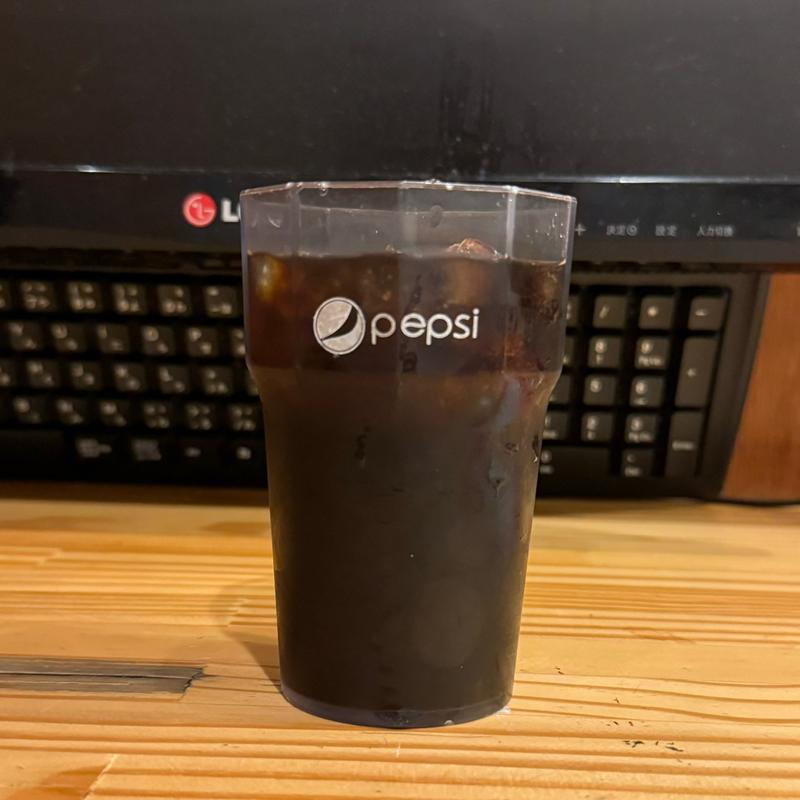 アイスコーヒー(まんが喫茶インディアン)