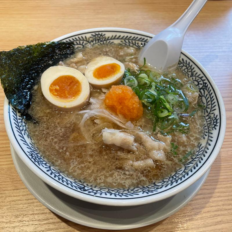 熟成醤油　味玉肉そば(丸源ラーメン 広島五日市店 )