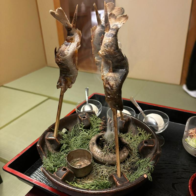 山女塩焼き(慶雲館 )