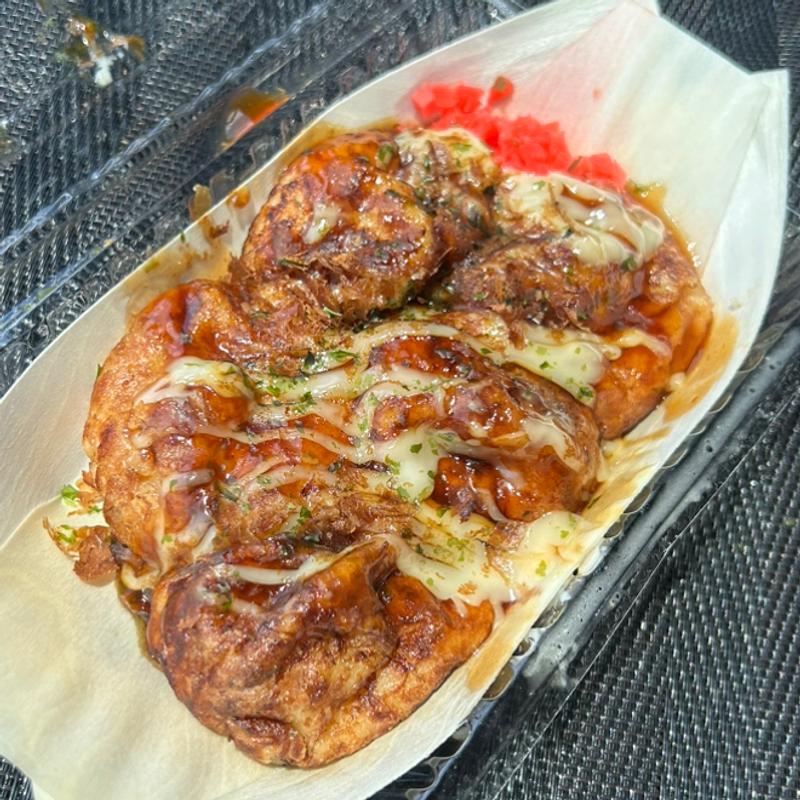 ソースたこ焼き(粉もん屋八 高の原店)