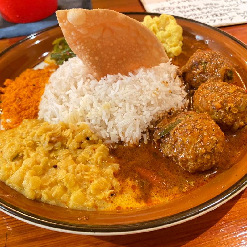 ミートボールカレー(漂流スパイス)