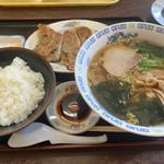 醤油ラーメン+餃子+半ライス(喜楽亭食堂 )
