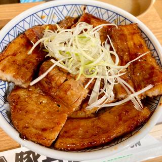 豚バラ丼(並)(元祖豚丼屋TONTON 山科西金ヶ崎店)
