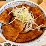 豚バラ丼(並)(元祖豚丼屋TONTON 山科西金ヶ崎店)