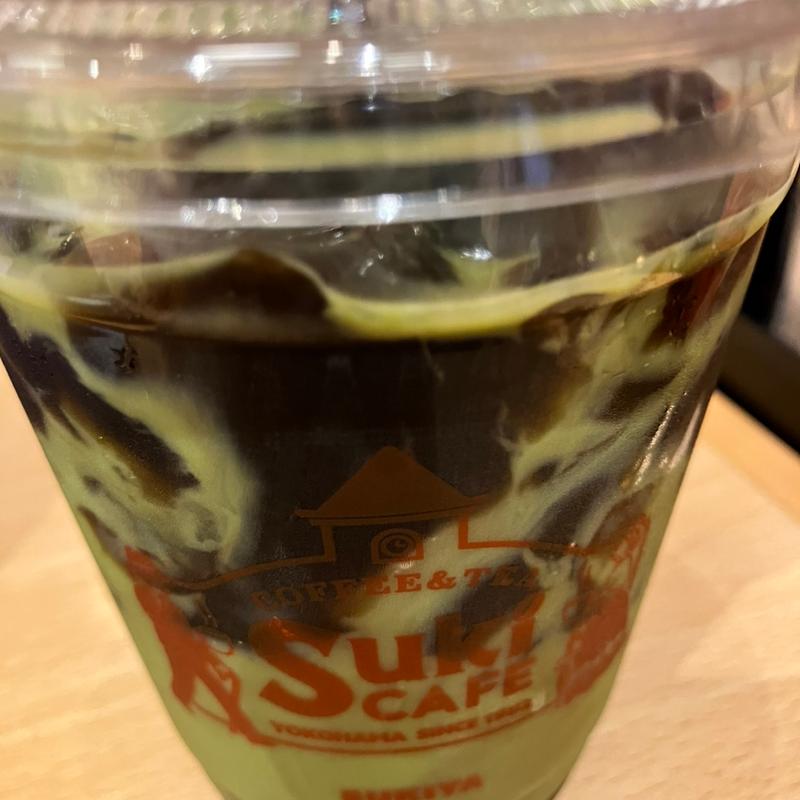 黒蜜ゼリー抹茶ラテ(すき家 259号田原店 )